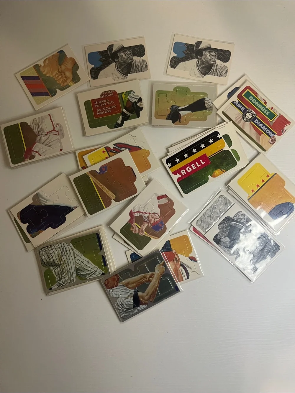 40+ Donruss King Puzzle Miscellaneous Baseball Card Lot